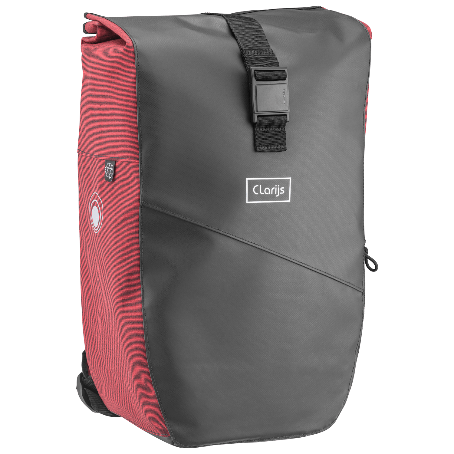 Variobag Enkele Fietstas reCYCLEd – Rood