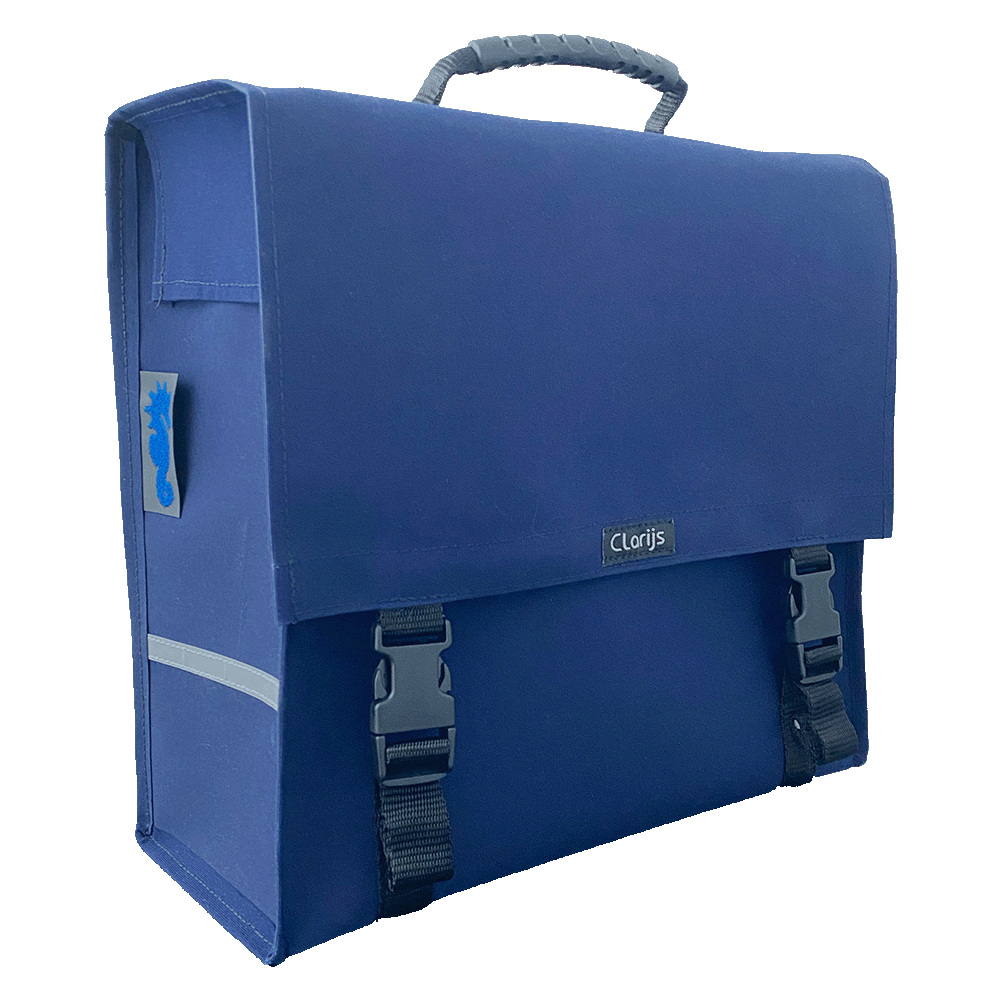 Sidewalker Enkele Fietstas – Excellent Blauw